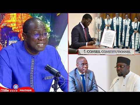 Révision constitutionnelle: le PR Diomaye consulte le CC, la création de son parti politique: Daouda