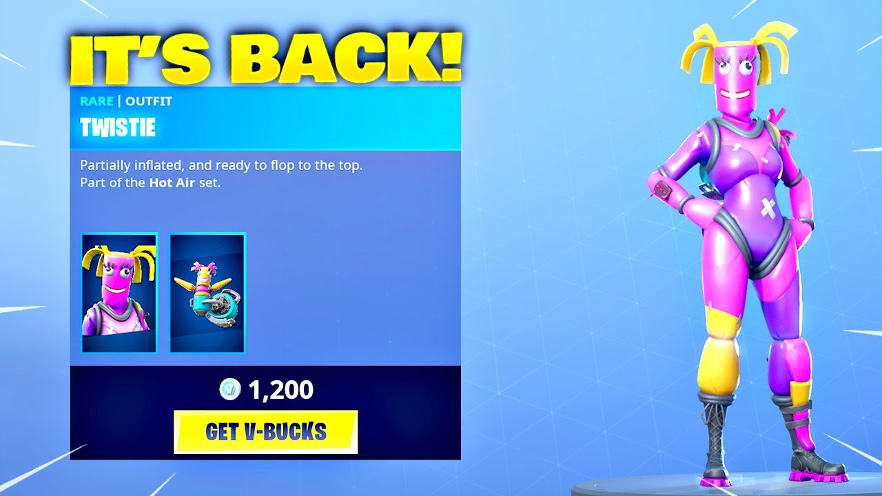 TWISTIE SKIN IS BACK! Fortnite ITEM SHOP [July 14, 2019]