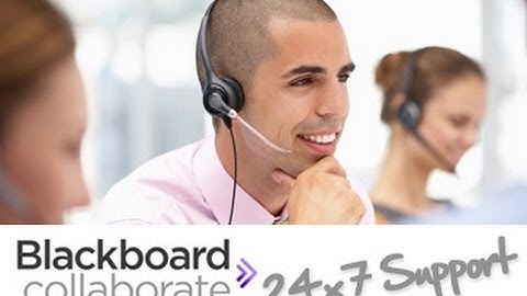 Blackboard Collaborate - Running Attendance Report