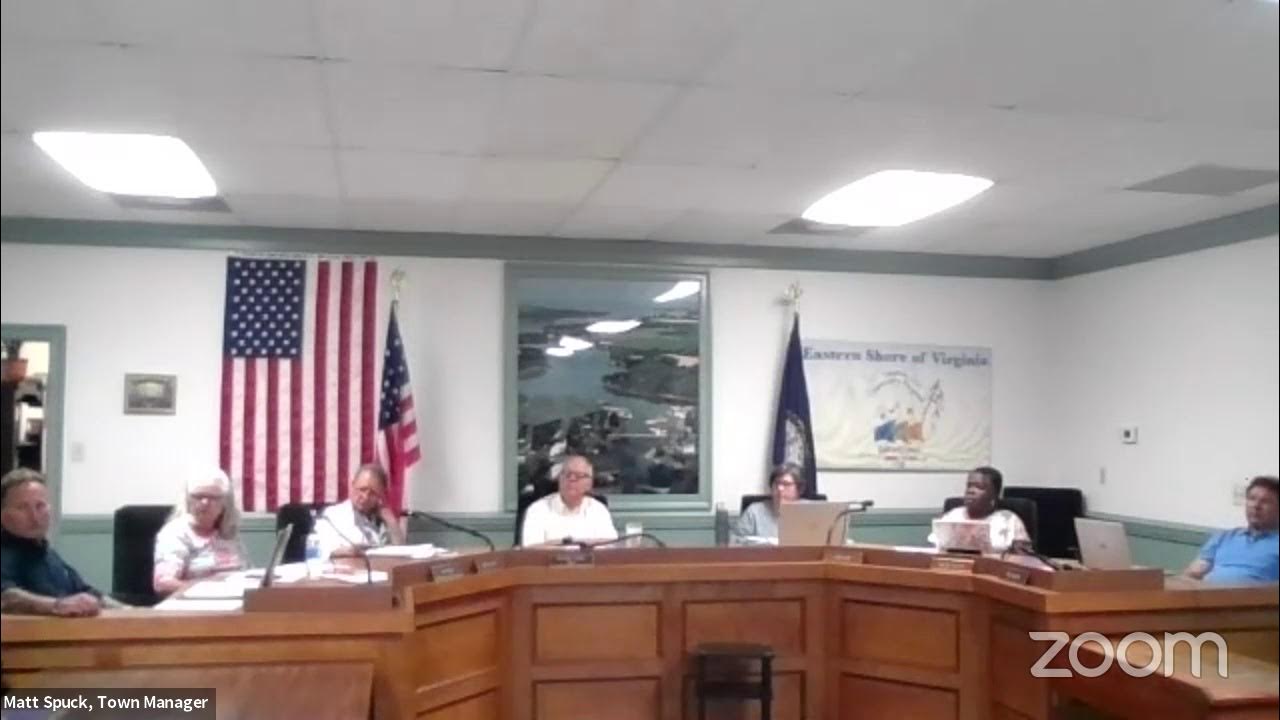 Onancock Town Council YouTube