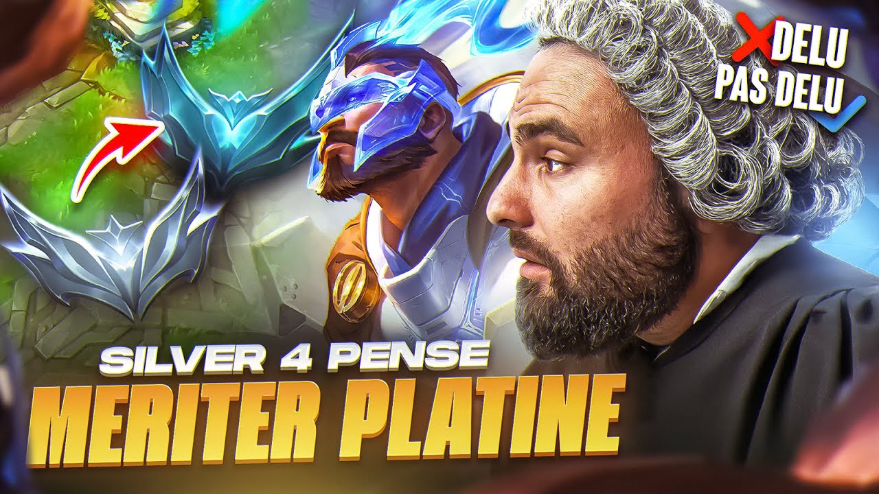 SILVER 4, IL PENSE MÉRITER LE LOW PLAT AVEC SON PANTHÉON SUPPORT
