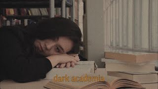 dark academia aesthetic video|autumn
