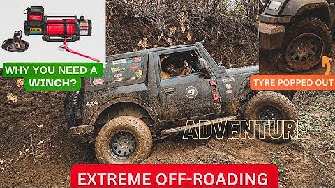 THAR PETROL VS THAR DIESEL | WINCHING OUT HELP Of TREE | OFF-ROAD IN MUMBAI | EP 2