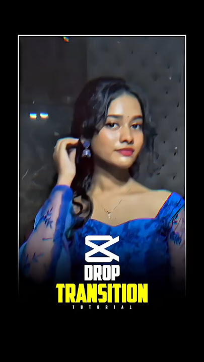 How I Create Drop Transition Tutorial in Capcut 🤯🔥 #edit #capcut #tutorial