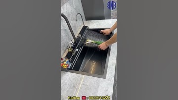 Thiết kế đơn giản, tinh tế của chậu rửa bát một hố sẽ khiến bạn mê mẩn.