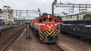 109/01/21(06:51)宜蘭7558次貨列進站本務R195+R190
