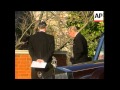 Royal family members attend funeral of Princess Margaret
