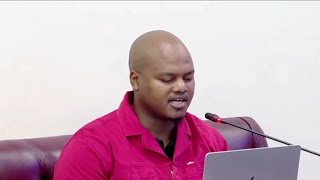 EFF's Sihle Lonzi expressing disappointed on his motion 