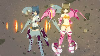 【#アリスギア】先輩と後輩【#伊戸倉音緒／#下落合桃歌】