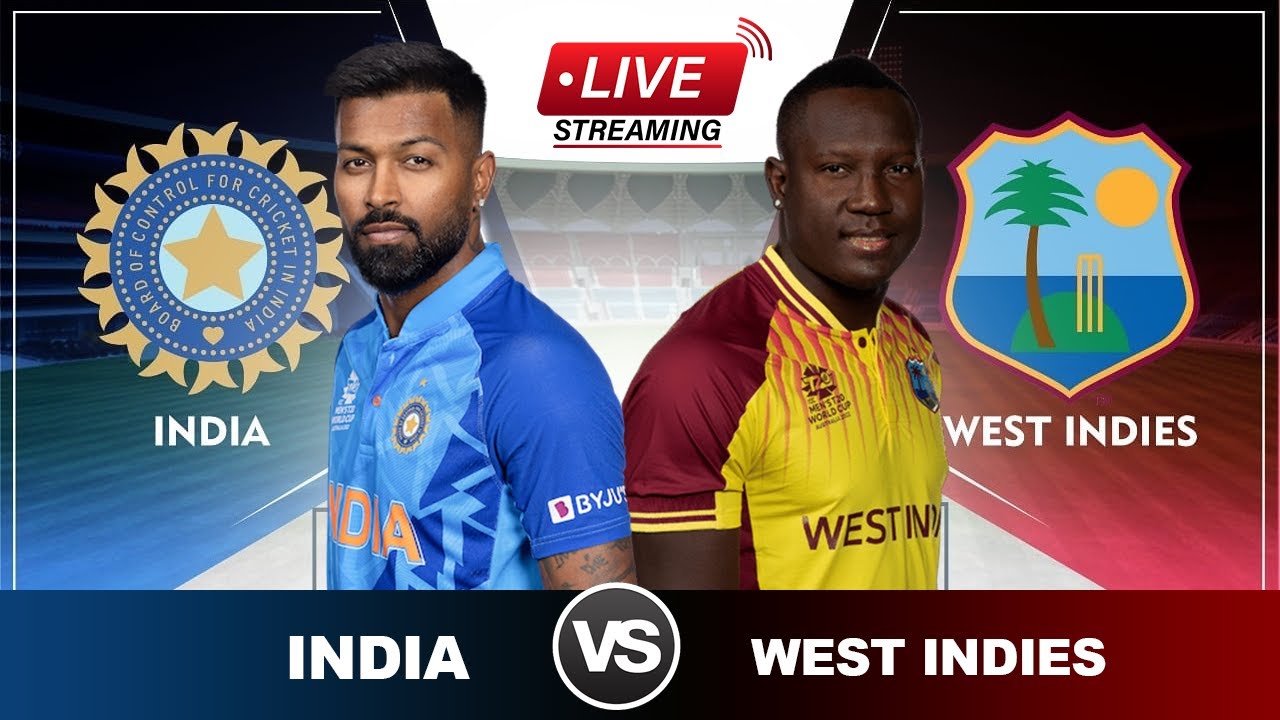 IND vs WI 1st T20 Match Live INDIA vs WEST INDIES T20 Match live Score and Commentary