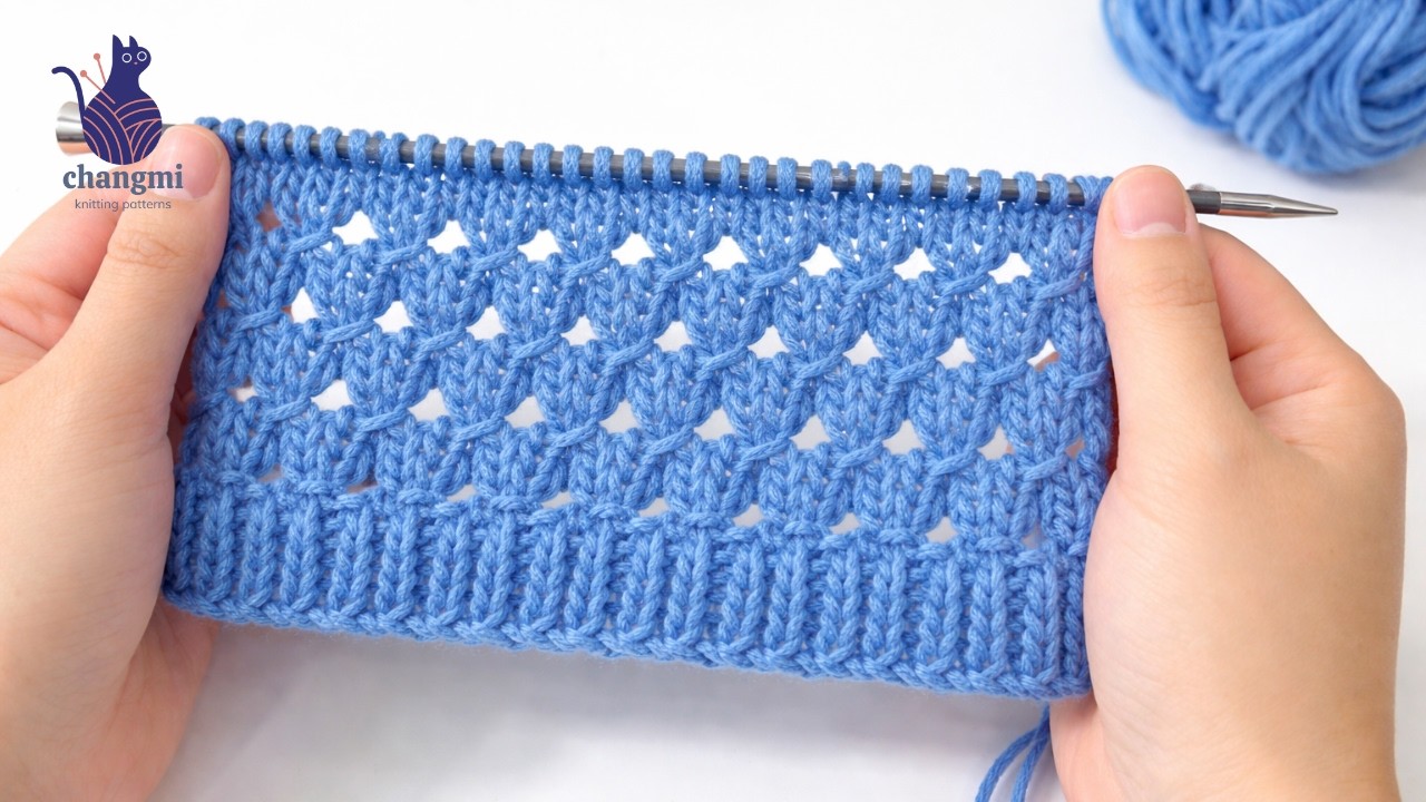 SUPER EASY Knitting Pattern for Beginners! 💛 Knitting Stitch for Baby Blanket, Bag, Scarf & Hat