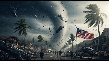 CHAOS in Malaysia: Powerful Tornado Destroys Homes in Sijangkang — 103,000 People Evacuated!