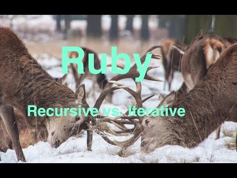 Iterative v Recursive