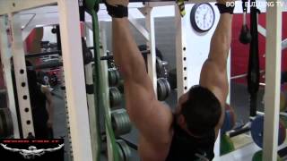 Steve Kuclo   Back Workout 3 weeks until the Europa Supershow 2013
