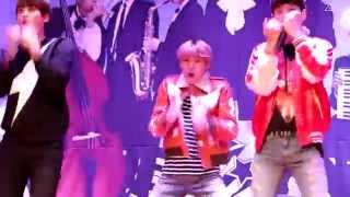 141014 우유홍보대사 위촉식 블락비 - HER (지코 Focus)