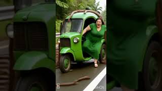 Heavy Tractor Working In The Field #tractor #automobile #indian #technology #shorts #viral #ai #art