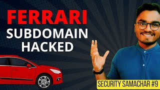 Passwordless Authentication on Chrome, Cybersecuirty ROBOTS, Ferrari Hacked | Security Samachar #8