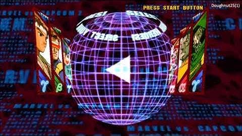 Marvel vs. Capcom 2 - Arcade mode battle