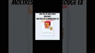 Day 39 of Daily Deck Building! Moltres ex and Armarouge ex deck! #pokemon