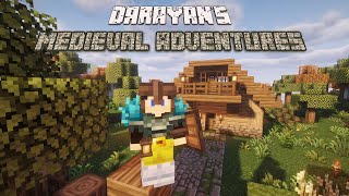 Darayan's Medieval Adventures | Ich beginne mit dem Lagerbau | Minecraft MMC4 Gameplay