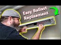 How To Replace your Fluorescent Light Ballast EASILY!
