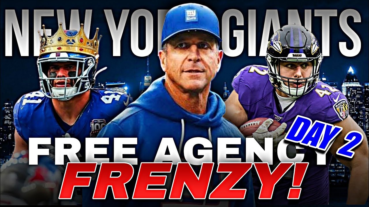 New York Giants Day 2 of NFL Free Agency was ABSOLUTE CINEMA!!