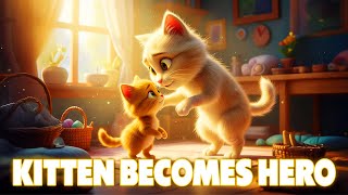 Mama Cat Gets Sick and Kitten Ginger Takes Care of Her – The Most Touching Family Cat Story Ever
