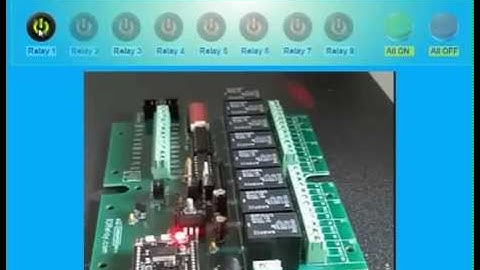 Create Desktop Button to Control Relay Board with N-Button