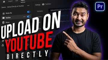 Upload video directly on YouTube/Facebook from Premiere Pro