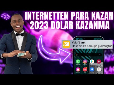 INTERNETTEN DOLAR KAZANMA SİTESİ | 2023 YENI PARA KAZANMA UYGULAMASI | INCELEME