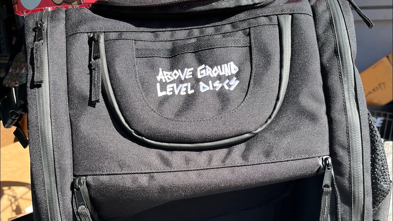 AGL Discs Yellowstone 2.0 Disc Golf Backpack Review YouTube