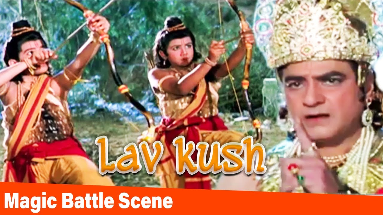 Magic Battle Scene  Lav Kush  Bollywood Mythological Hindi Movie