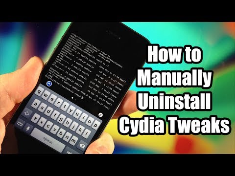 How to Manually Uninstall a Cydia Tweak - Tutorial