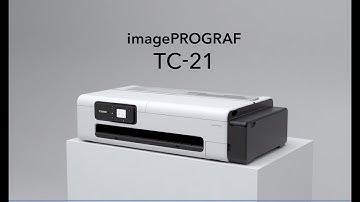 Canon new imagePROGRAF TC-21 - Affordable quality in a compact design