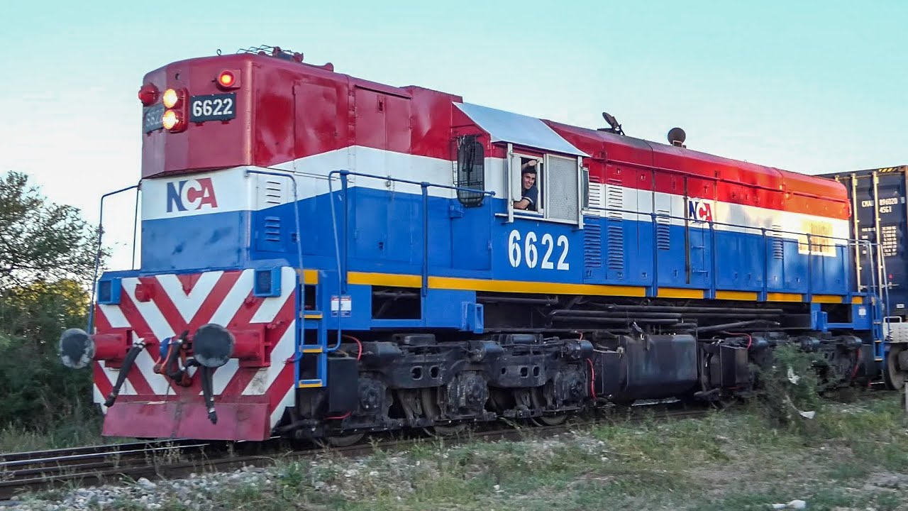 EMD GR12 6622 NCA pasando por Toledo - YouTube