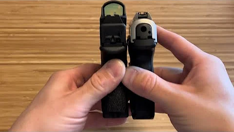 Glock 26 vs Ruger SR9C Comparison