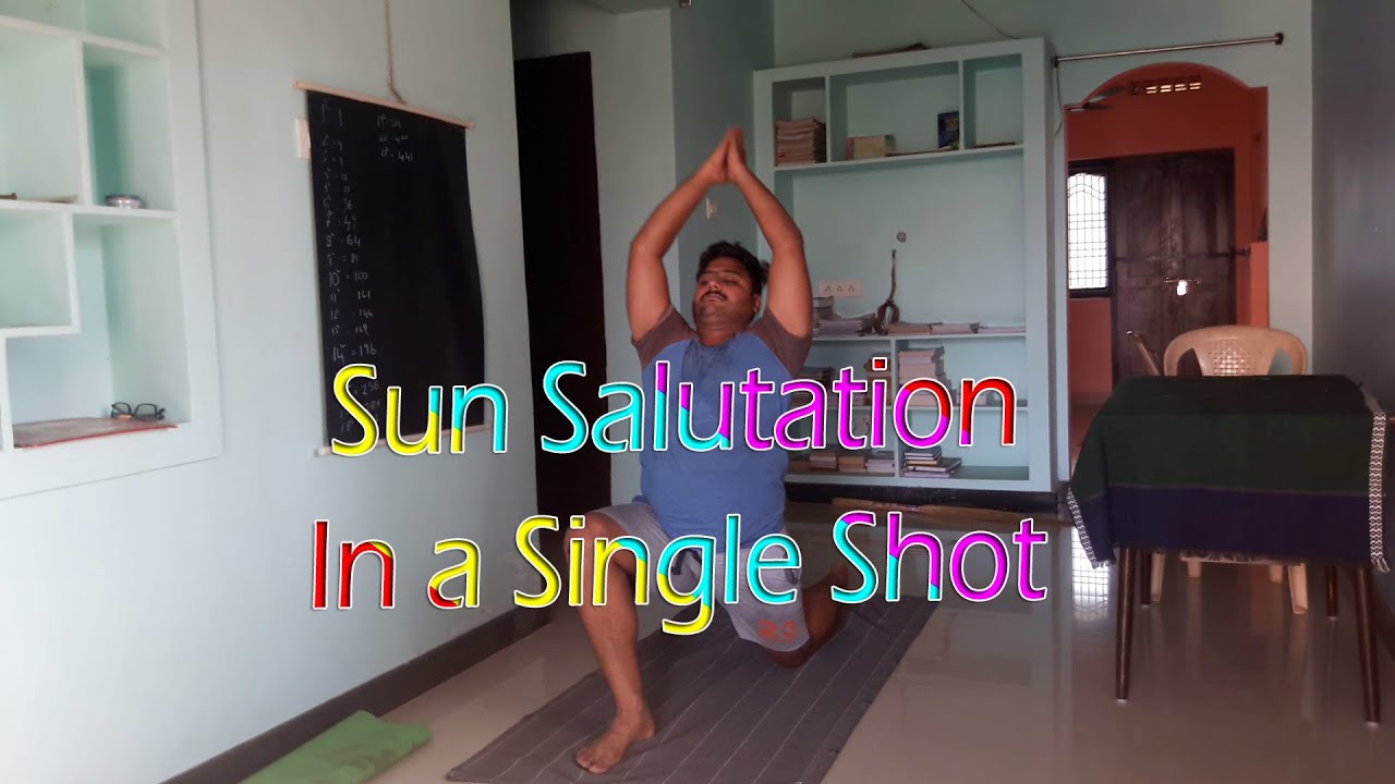 Surya Namaskaras in a Single Shot - YouTube