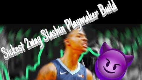 BEST 2WAY SLASHING PLAYMAKER BUILD JA MORANT BUILD !! 🔥