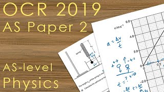 OCR A 2019 AS Paper 2 - AS-level Physics Past Paper screenshot 4