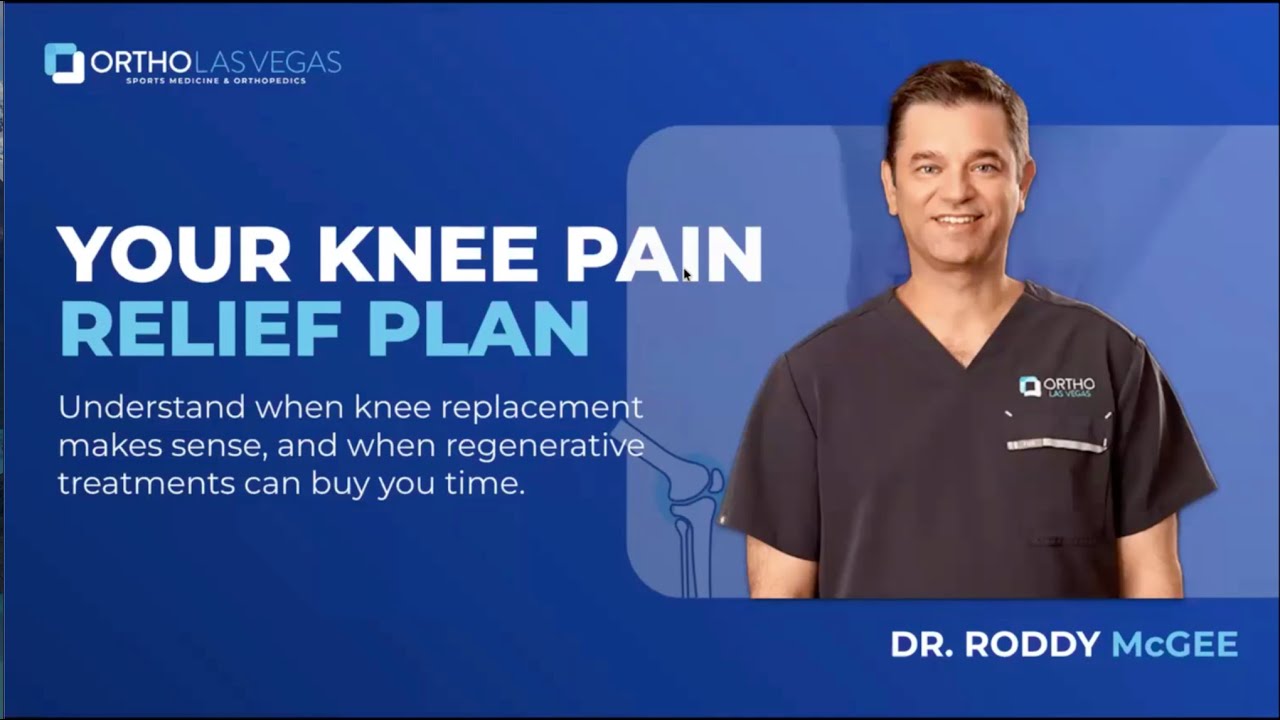 Jiffy Knee and Advanced Orthobiologic Non-Operative Treatment for Knee Arthritis – Dr. Roddy McGee