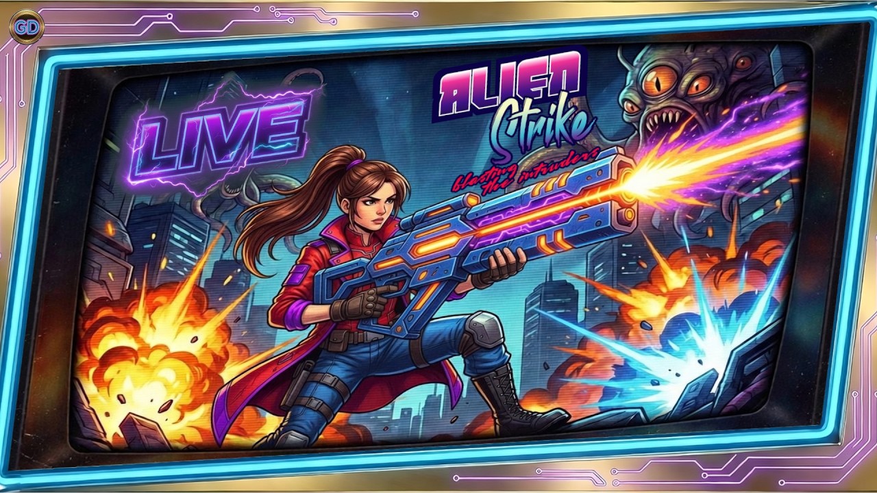 ALIEN STRIKE: O "Contra Brasileiro" que você precisa conhecer! (LIVE) 🔥 ...