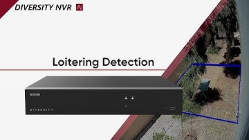 Diversity NVR - Loitering Detection
