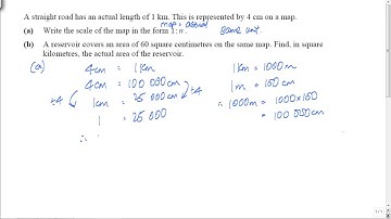 GCE O-Level E-Maths: Scale & Map Introduction
