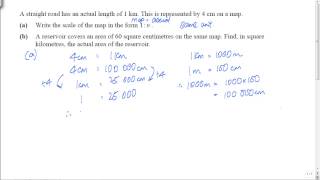 GCE O-Level E-Maths: Scale & Map Introduction