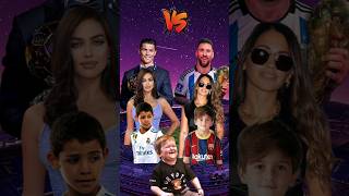 Ronaldo Family (2014) Vs Messi Family (2023) 🔥😱 #Ronaldo #Messi #Irinashayk