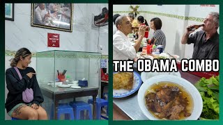 Full Famous Bun Cha in Hanoi where Obama dined with Anthony Bourdain #vietnamesefood News