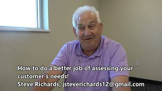 Demonstrating a Needs Assessment Session