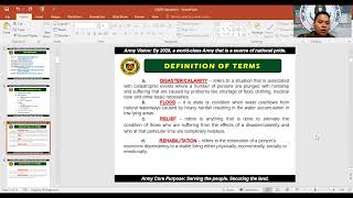 Disaster Preparedness and Rescue Ops Cpl Mag Usara