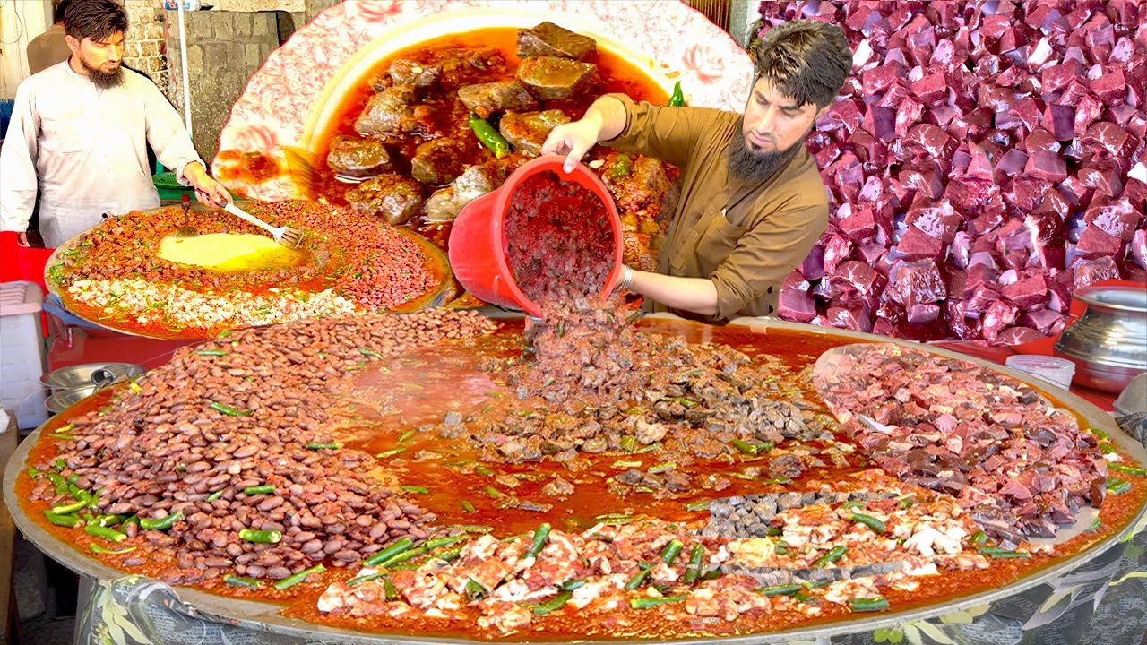 SPECIAL SPICES BIGGEST TAWA FRY KALEJI | POPULAR PESHAWARI MASALA MUTTON FRIED LIVER RECIPE