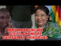 MAI AUXILLIA MNANGAGWA VISITS GURUVE SERIAL KILLER ANYMORE ZVITSVA AT CHIKURUBI